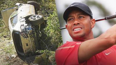 Tiger Woods Breaks Silence From His Hospital Bed Following Car Crash - www.etonline.com