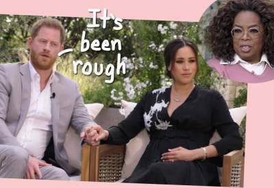 Prince Harry & Meghan Markle's 'Almost Unsurvivable' Time In The Royal Family -- Couple Will Reveal All To Oprah! Sneak Peek HERE! - perezhilton.com - Britain - California - Santa Barbara