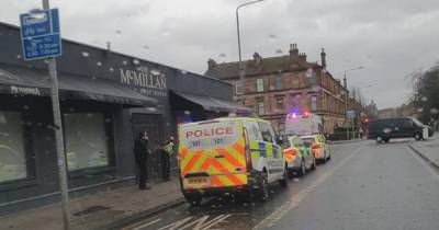 Cops descend on Glasgow street amid reports of a disturbance - www.dailyrecord.co.uk - Scotland