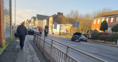 Four-month-old baby taken to hospital following crash in Bolton - www.manchestereveningnews.co.uk