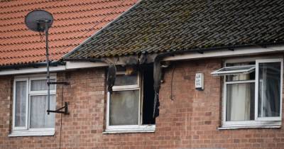Woman escapes burning house before being taken to hospital - www.manchestereveningnews.co.uk - Manchester