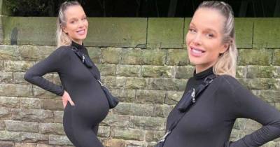 Pregnant Helen Flanagan reveals her struggle to put shoes on - www.msn.com