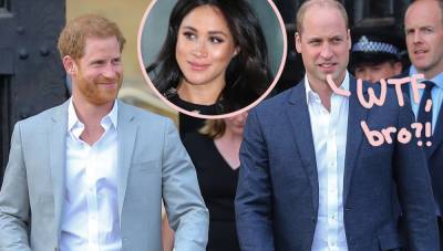 Prince William Is Reportedly 'Devastated' Over Meghan Markle & Prince Harry’s Oprah Interview - perezhilton.com