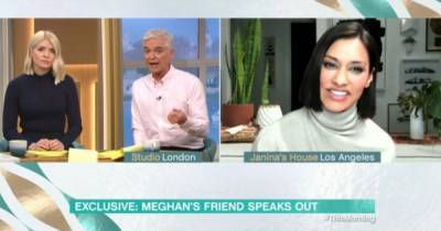Meghan Markle's friend called out by Philip Schofield as she appears on This Morning - www.manchestereveningnews.co.uk