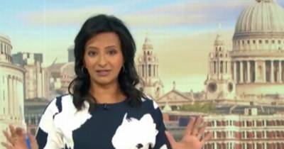 GMB fans point out Ranvir Singh's 'ironic' outfit choice as she steps in with Susanna Reid - www.manchestereveningnews.co.uk - Britain
