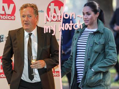 Meghan Markle Made Official Complaint About Piers Morgan's Remarks -- And Yes, He's Still Bashing Her Following His GMB Exit!! - perezhilton.com - Britain