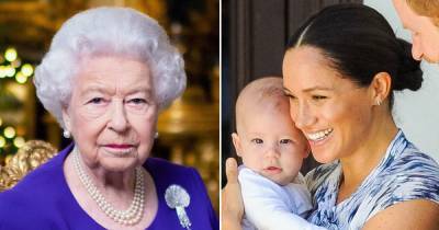 Queen Elizabeth II Appears to Have Spoken to Royal Family Member Who Commented on Archie’s Skin Color - www.usmagazine.com