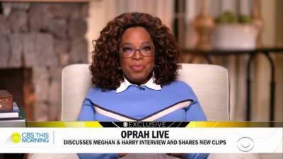 Thanks to Winfrey and royals, CBS morning show makes history - abcnews.go.com