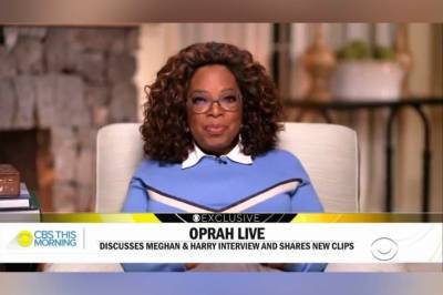 ‘CBS This Morning’ scores rare ratings win after Oprah’s interview with Harry and Meghan - nypost.com