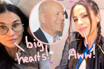 Demi Moore Admits Her Connection To Ex Bruce Willis' Wife Emma Heming In Heartwarming IG Post - perezhilton.com