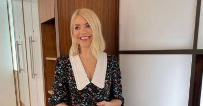Holly Willoughby wows viewers in £42 floral dress on This Morning – get her exact look here - www.ok.co.uk - Britain