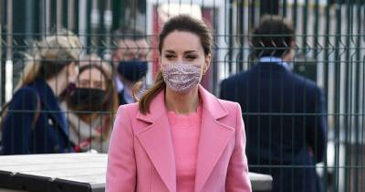 Kate Middleton steps out in £65 pink jumper for the first time since Meghan Markle's controversial Oprah Interview - www.ok.co.uk