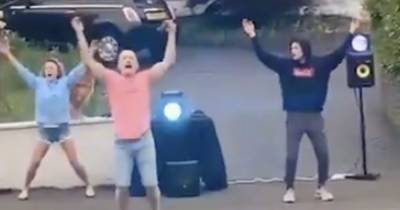 Scots dad DJ goes viral after epic weekly street party performances delight neighbours - www.dailyrecord.co.uk - Scotland