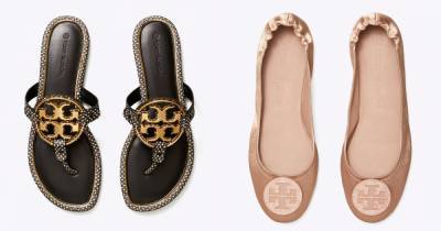 Tory Burch Has So Many Stunning Sandals and Flats on Major Sale - www.usmagazine.com - city Sandal