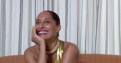 Tracee Ellis Ross rocks stylish accessory the Queen would approve of - www.msn.com