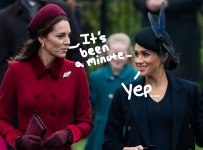 Here’s Why Kate Middleton & Meghan Markle Reportedly Haven’t Communicated ‘Directly In Over A Year’ - perezhilton.com
