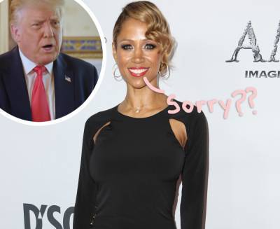 Twitter Can’t Stop Laughing At Stacey Dash's Apology For Her Donald Trump Support & Controversial Remarks - perezhilton.com