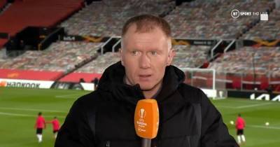 Paul Scholes names three players Manchester United need to eliminate AC Milan next week - www.manchestereveningnews.co.uk - Manchester