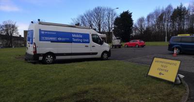 Gallowhill mobile covid testing unit finds almost 40 cases - www.dailyrecord.co.uk