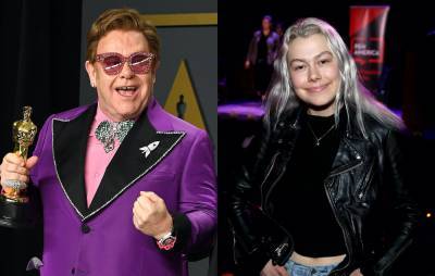 Elton John says he’ll “hit someone” if Phoebe Bridgers doesn’t win a Grammy - www.nme.com