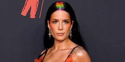 Pregnant Halsey Shows Off Bare Baby Bump In New Selfie - www.justjared.com