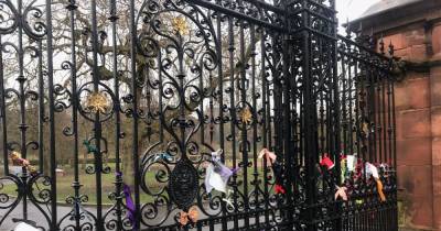 Tributes to Sarah Everard in Glasgow as park gate covered in ribbons - www.dailyrecord.co.uk