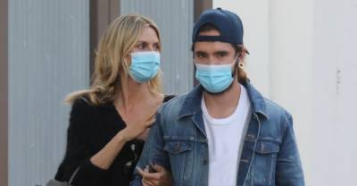Heidi Klum Holds On Close to Hubby Tom Kaulitz While Out in Malibu - www.justjared.com - California - Malibu