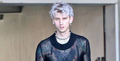 Machine Gun Kelly Shows Off Tattoos in Mesh Shirt While Out to Lunch - www.justjared.com - Los Angeles
