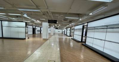 Inside stripped Scots Debenhams store with empty shelves and no customers - www.dailyrecord.co.uk - Scotland