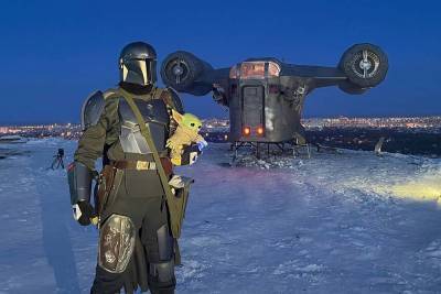 Russian Star Wars fans build ‘Mandalorian’ spaceship in Siberia - nypost.com - Russia - city Moscow
