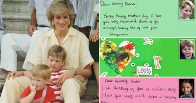 RICHARD KAY views the poignant Mother's Day cards to Princess Diana - www.msn.com - Charlotte