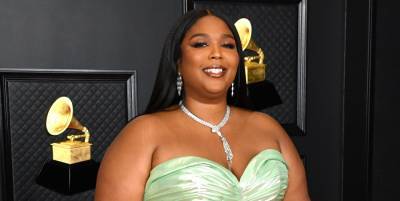Lizzo Goes Minty Fresh for Grammys 2021 - www.justjared.com - Los Angeles