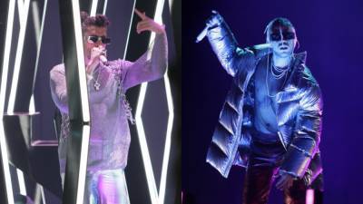 Bad Bunny and Jhay Cortez Bring Their Global Hit 'Dakiti' to the 2021 GRAMMY Stage - www.etonline.com - Los Angeles
