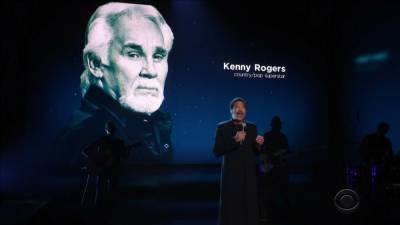 Lionel Richie Pays Tribute to Kenny Rogers at 2021 GRAMMY Awards - www.etonline.com