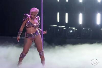 Cardi B’s 2021 Grammys performance gets X-rated with stripper pole dancing - nypost.com