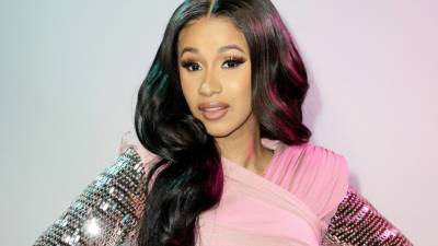 Cardi B's Hair Was Pastel Pink and Shorter Than Ever at the Grammys - www.glamour.com
