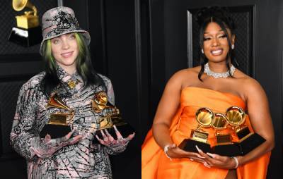Billie Eilish pays tribute to Megan Thee Stallion in Grammys speech: “You deserve everything in the world” - www.nme.com - Houston