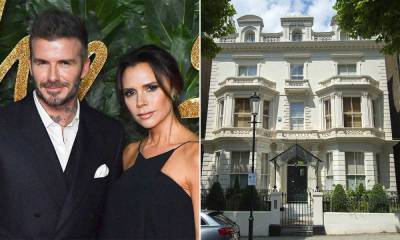 Victoria Beckham reveals heavenly sofa at £31million home with David and children - hellomagazine.com - London
