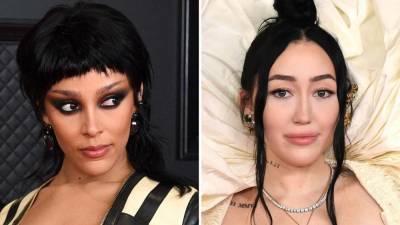 Grammys Red Carpet: All the Details on Doja Cat's and Noah Cyrus' Looks - www.hollywoodreporter.com - Los Angeles - county Nelson