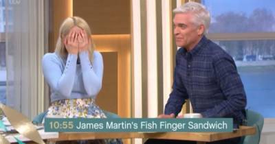 Holly Willoughby left with head in hands on This Morning over James Martin cooking blunder - www.manchestereveningnews.co.uk