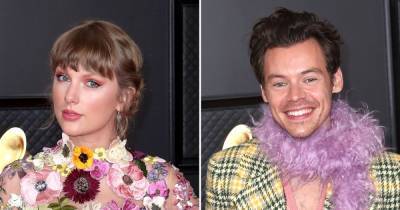 Taylor Swift and Harry Styles Prove They’re Friendly Exes in Viral Grammys 2021 Video - www.usmagazine.com