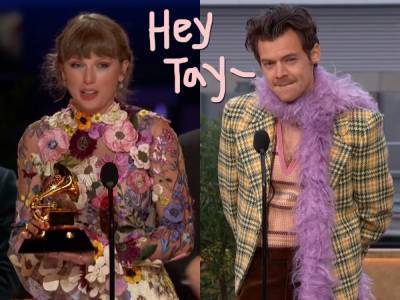 Taylor Swift & Harry Styles Reunite At The Grammys -- And The Fans Are Loving It! - perezhilton.com