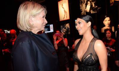 Kim Kardashian freaked out when Martha Stewart told her she loves SKIMS - us.hola.com