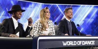 Jennifer Lopez - Derek Hough - Scott Evans - NBC Cancels 'World of Dance' Reality Competition Series After Four Seasons - justjared.com
