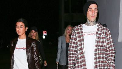 Travis Barker Sends Kourtney Kardashian A Flirty Message After She Gushes Over His Sexy New Pic - hollywoodlife.com