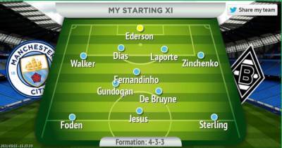 How Man City should line up vs Borussia Monchengladbach in the Champions League - www.manchestereveningnews.co.uk - Manchester - city Budapest - Hungary - city Inboxmanchester
