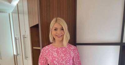 Holly Willoughby stuns in floral print midi dress — get her look for just £13.49 - www.ok.co.uk