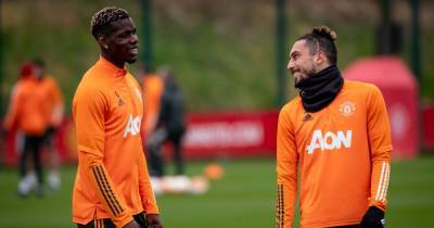 Paul Pogba and Donny van de Beek back in training... Five things spotted at Manchester United training ahead of AC Milan clash - www.manchestereveningnews.co.uk - Manchester
