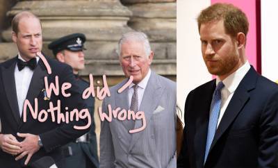 Prince Harry Reveals Conversations With William & Charles Following The Damning Tell-All Were 'Not Productive'! - perezhilton.com - county Charles