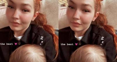 Gigi Hadid treats fans with a sleeping Khai snap after accidentally revealing her daughter's face on Instagram - www.pinkvilla.com
